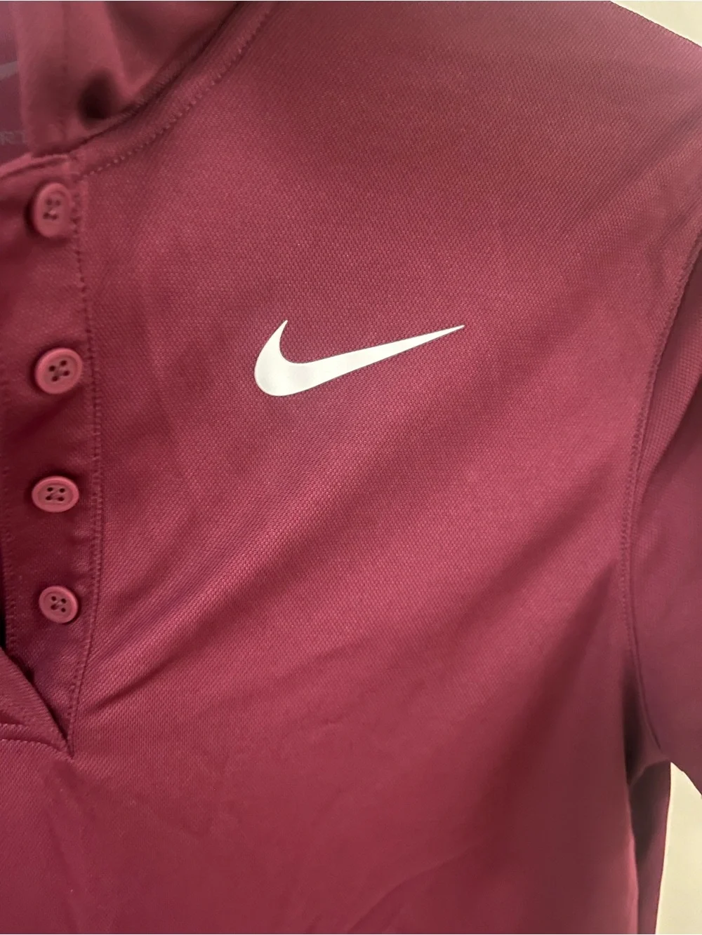 VT Hokies Nike Women’s Maroon Polo Shirt